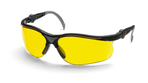 Lunettes de protection Pro jaune  ( carton de 5 pièces )