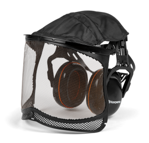 Protège oreilles avec visière ultra vision